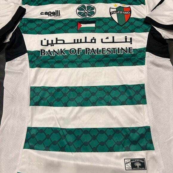 Capelli brand CHILE CLUB DEPORTIVO PALESTINO PALESTINE JERSEY M, L,XL,2XL New - Picture 6 of 7